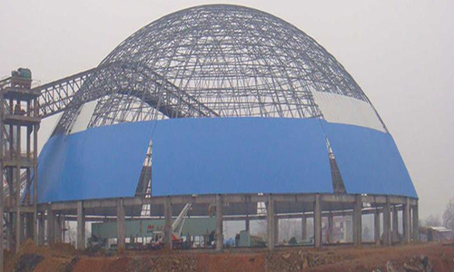 上海螺栓球网架加工的注意事项