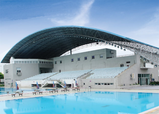 上海游泳馆网架